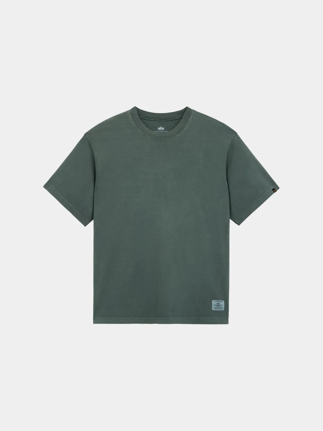 Alpha Industries Essential Battlewash t-shirt coton noir délavé