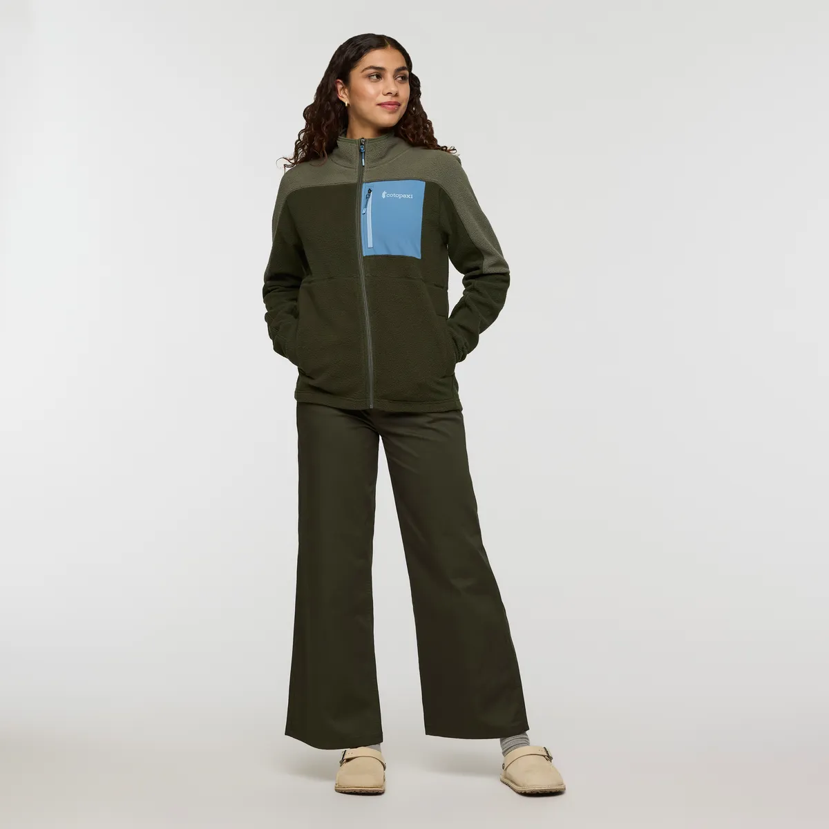 Cotopaxi Abrazo veste polaire femme Coffee zippée