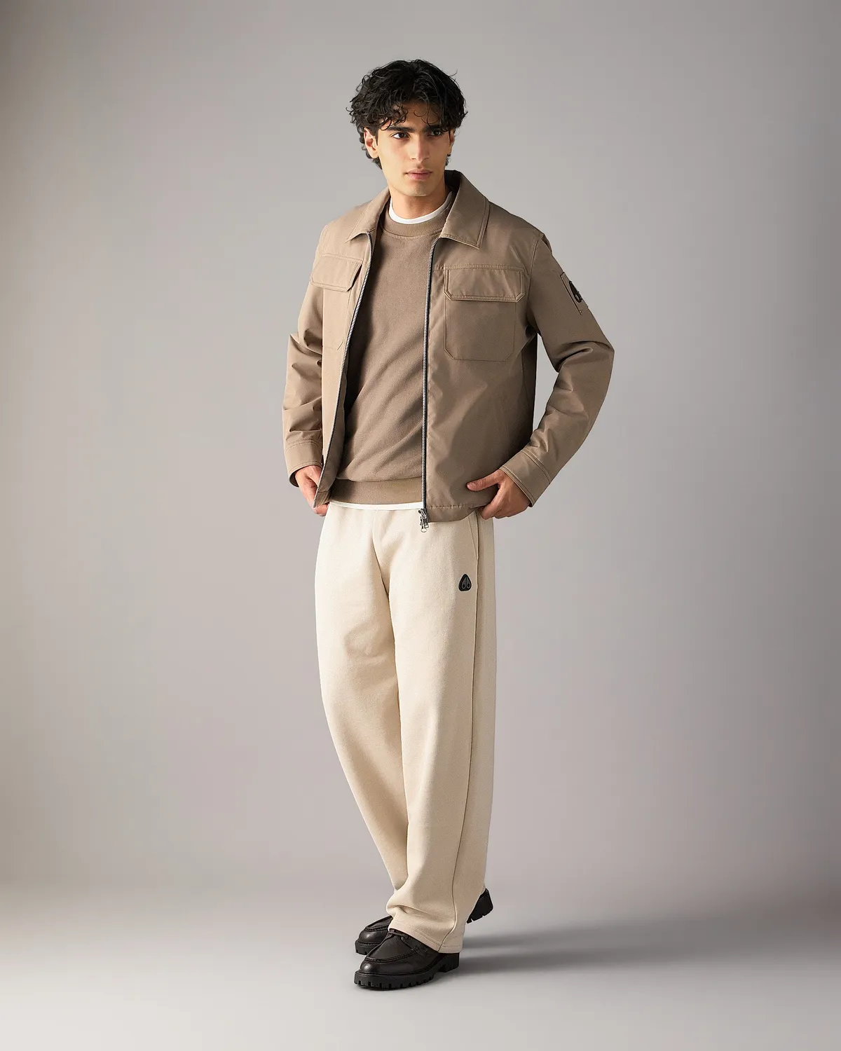 Moose Knuckles Jacques surchemise veste ashen légère