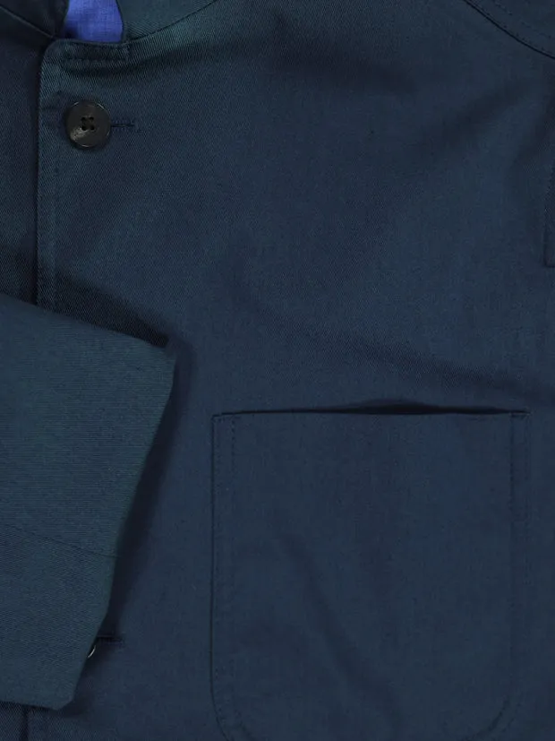 Hollington Tyrol veste coton stretch bleu marine ajustée