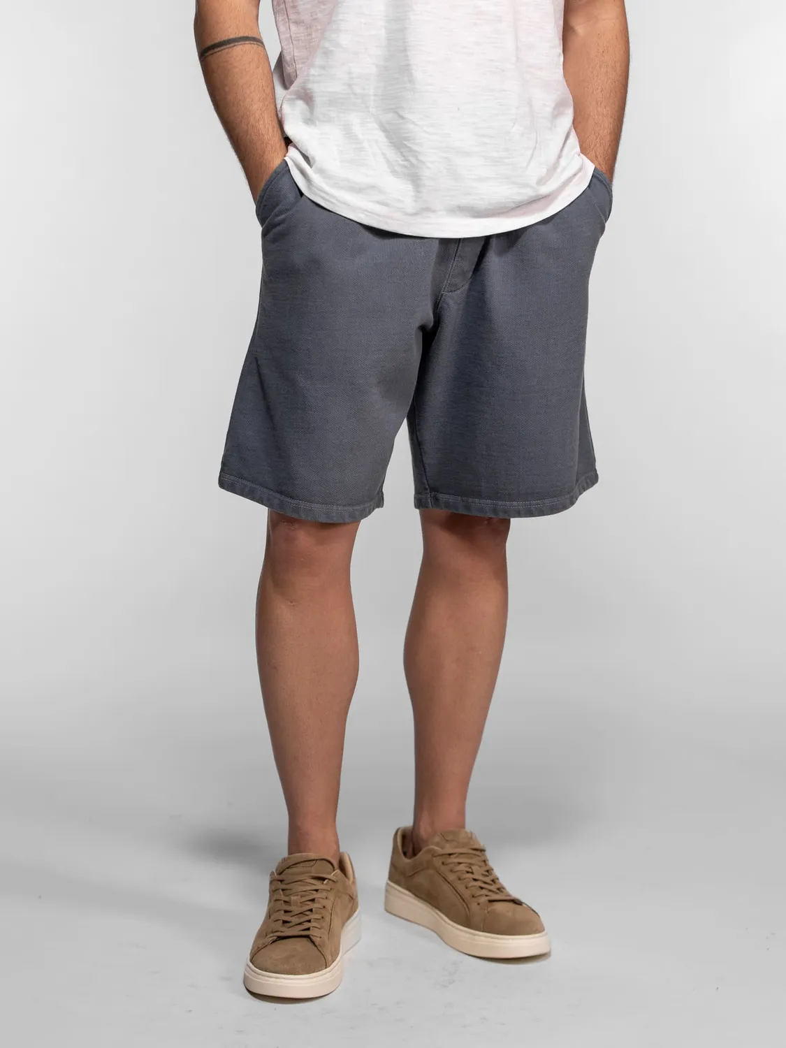 Daytona Beckett short homme coton molleton confort