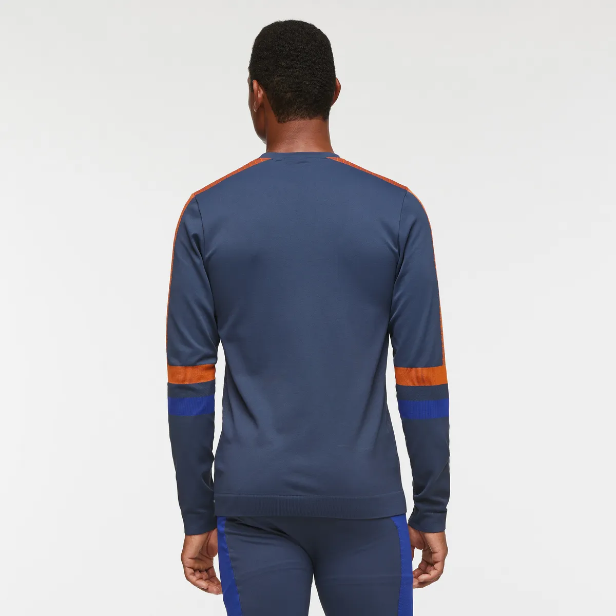 Cotopaxi Debajo Seamless Crew pull homme Black Stripes