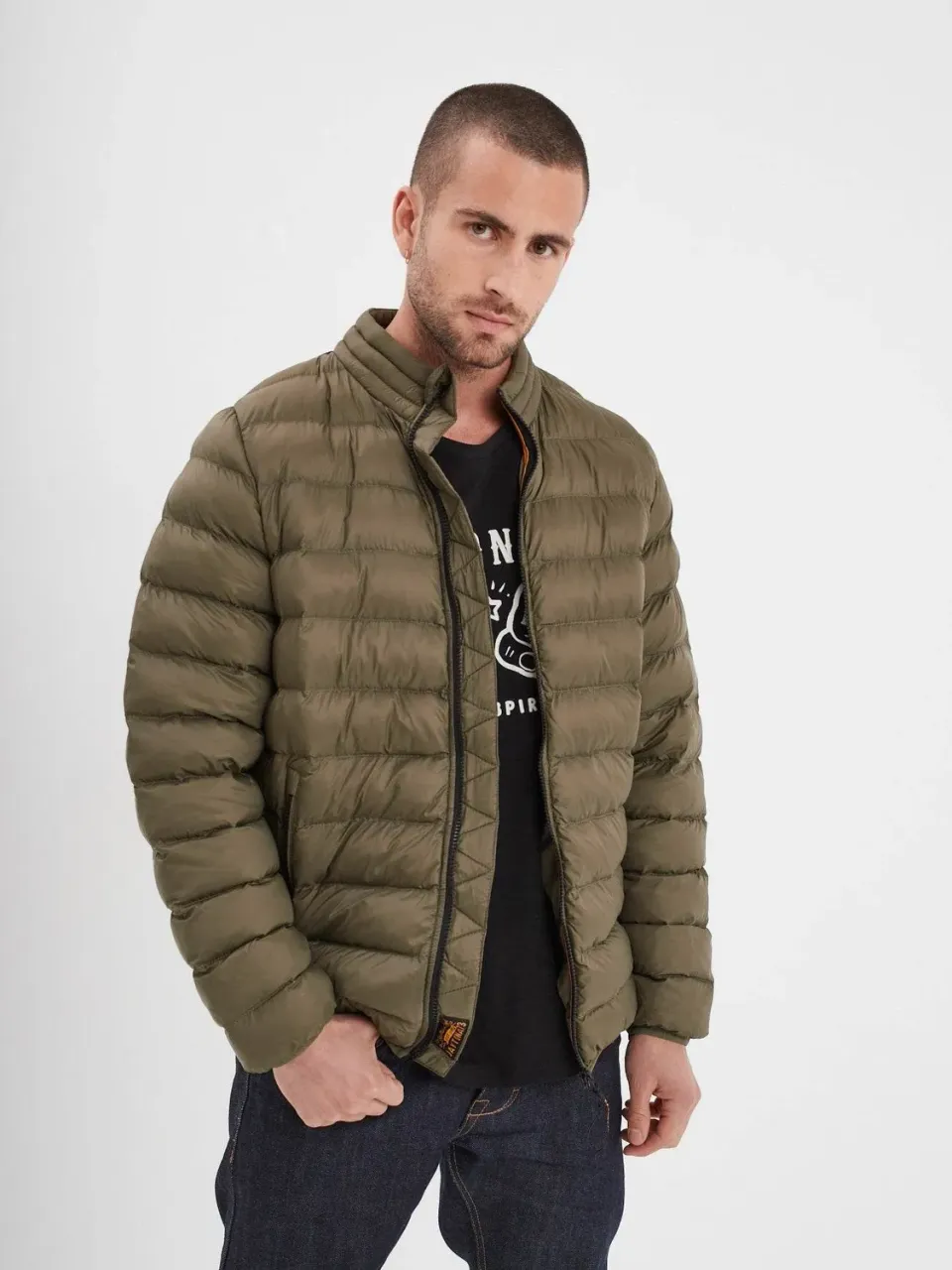 Daytona Antrim doudoune légère homme noire chaude