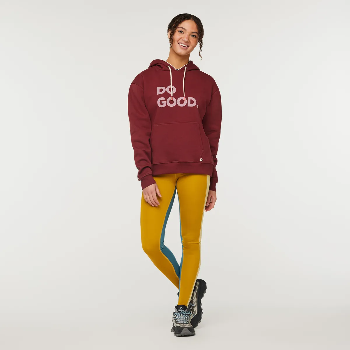 Cotopaxi Do Good sweat femme capuche coton bio