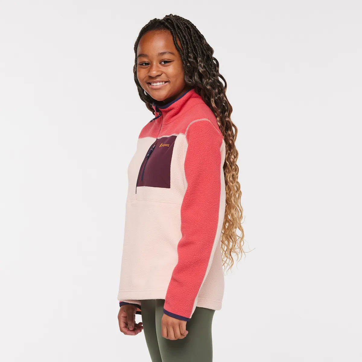 Cotopaxi Abrazo Half-Zip veste polaire enfant recyclée