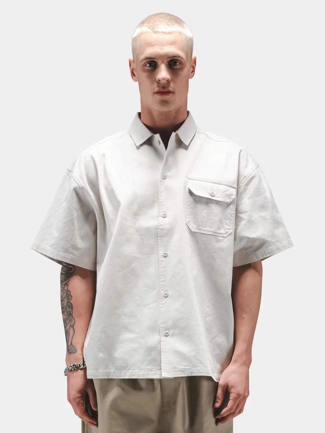 Alpha Industries One Pocket chemise homme denim blue