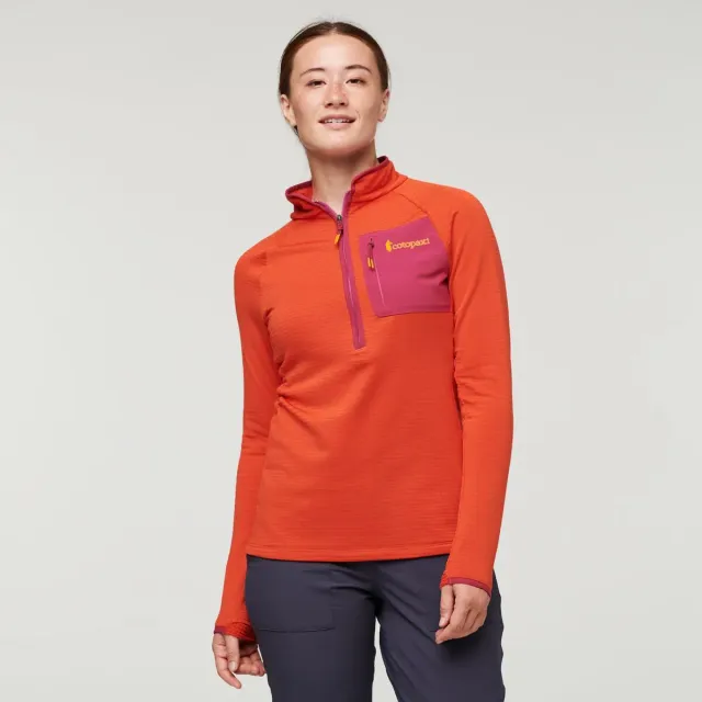 Cotopaxi Otero Fleece Half-Zip polaire femme gulf technique