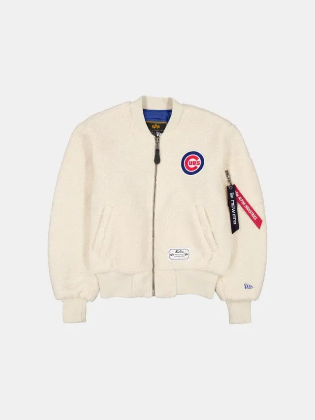 Alpha Industries Chicago Cubs MA-1 Blouson bomber sherpa femme