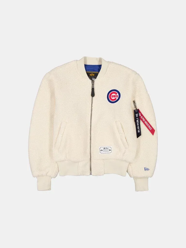 Alpha Industries Chicago Cubs MA-1 Blouson bomber sherpa femme