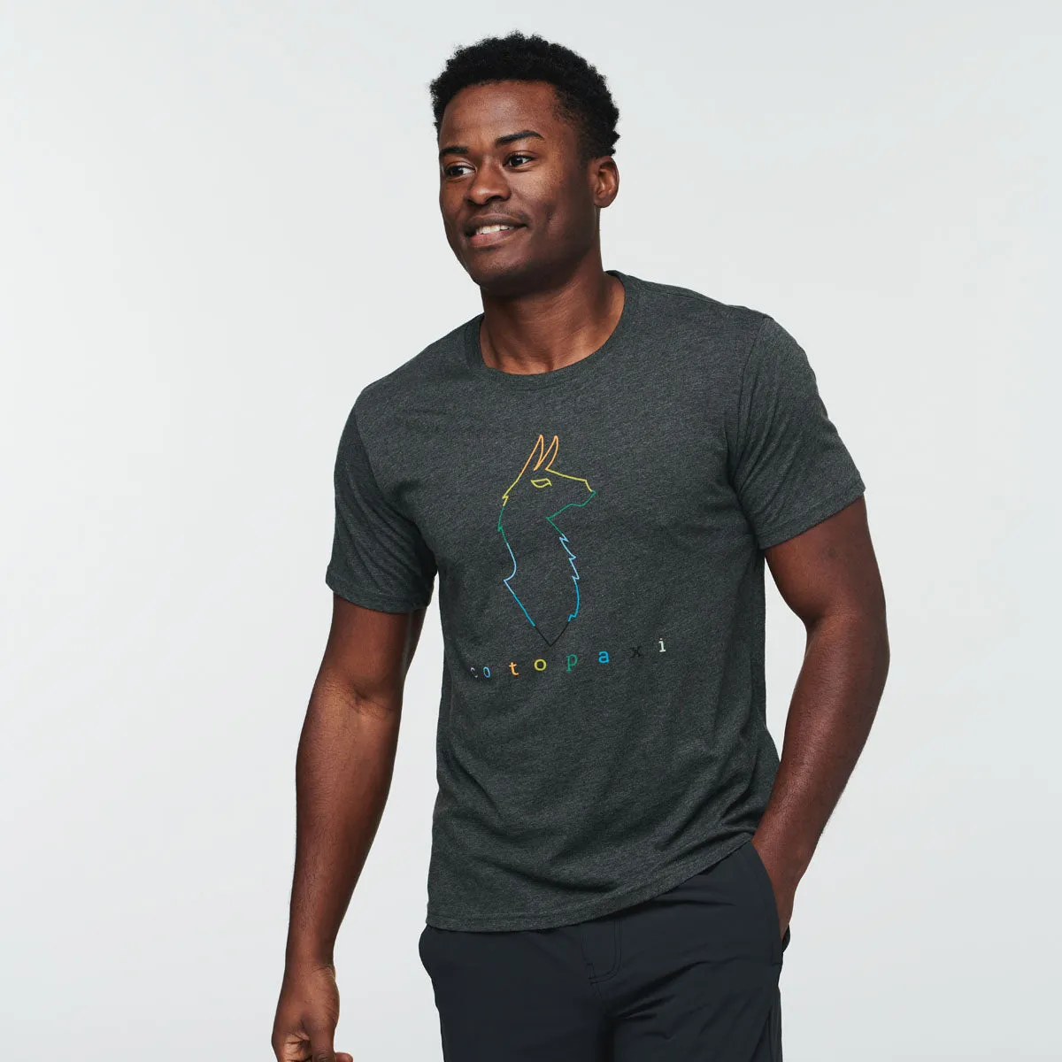 Cotopaxi Electric Llama t-shirt homme coton bio Iron