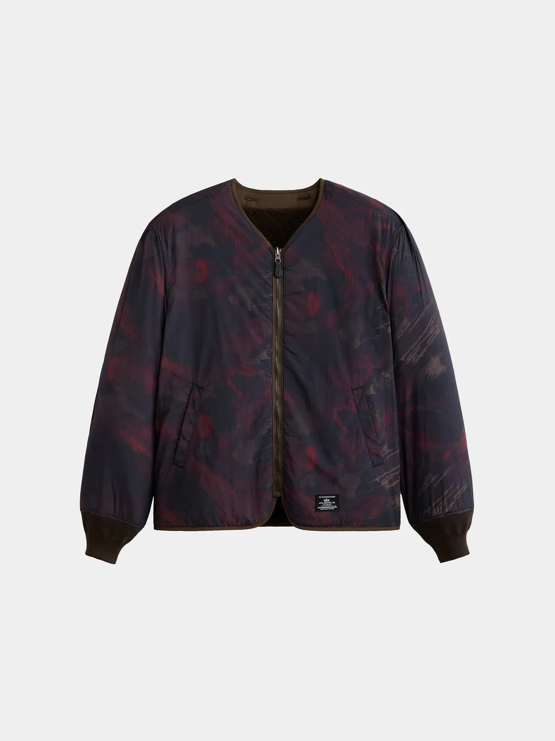 Alpha Industries M-65 liner réversible espresso nylon