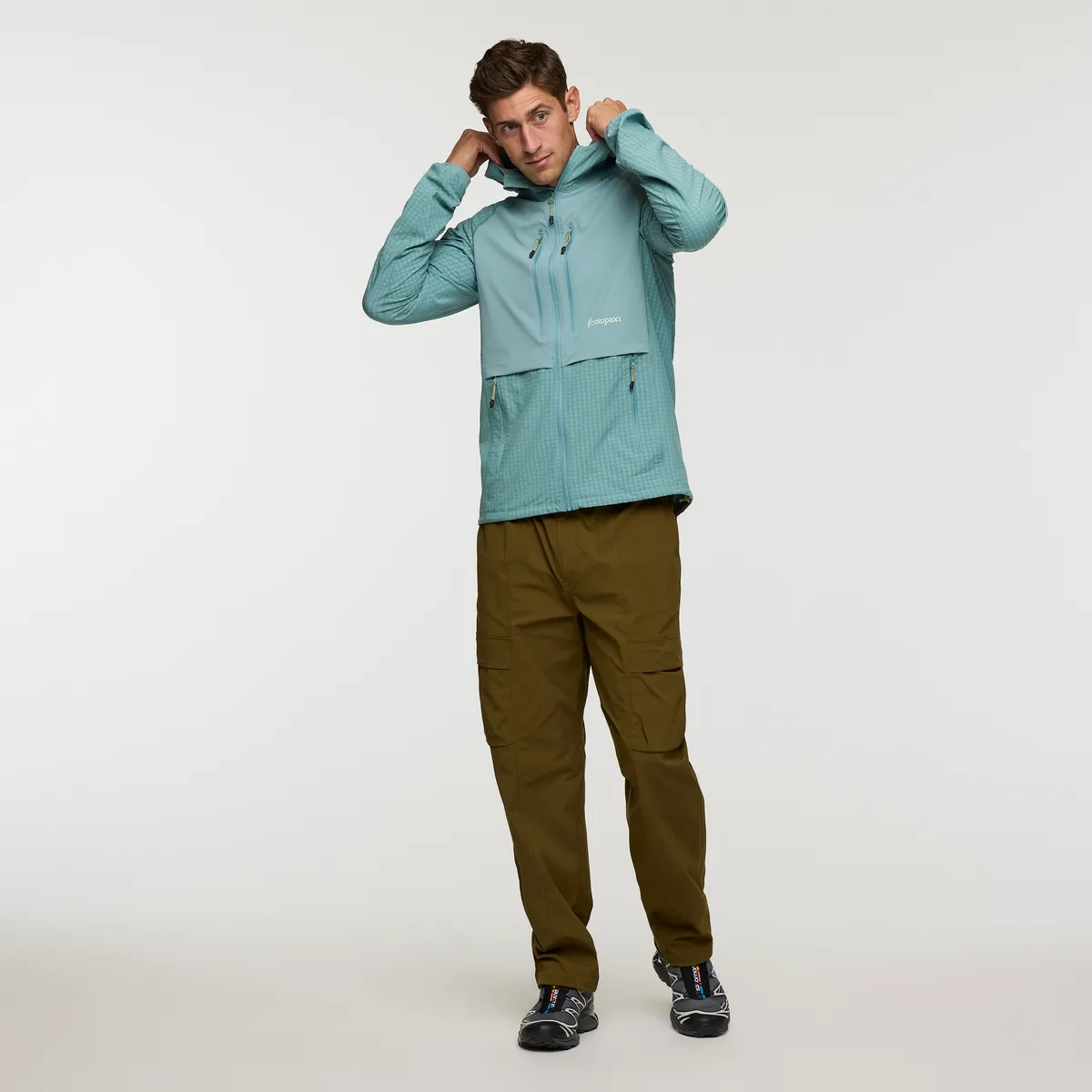 Cotopaxi Yermo veste softshell homme à capuche stretch