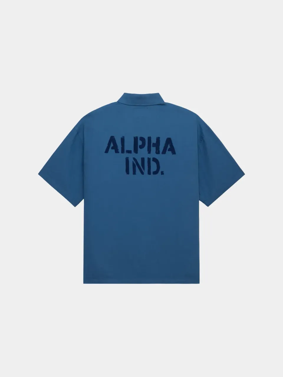 Alpha Industries One Pocket chemise homme denim blue