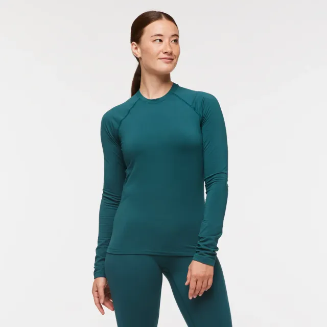 Cotopaxi Liso haut thermique femme Deep Ocean anti-odeur