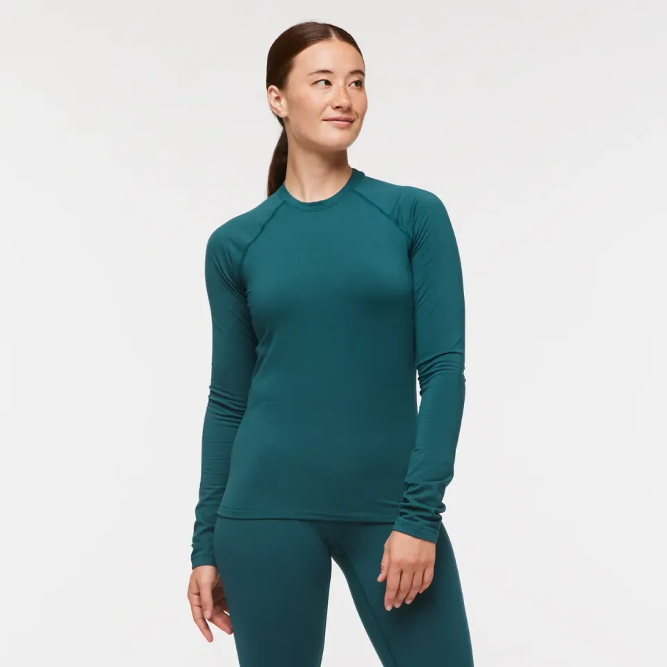 Cotopaxi Liso haut thermique femme Deep Ocean anti-odeur