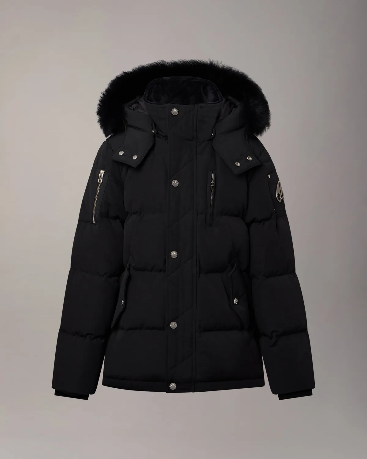 Moose Knuckles Originals Original Down 3Q doudoune enfant noir grand froid