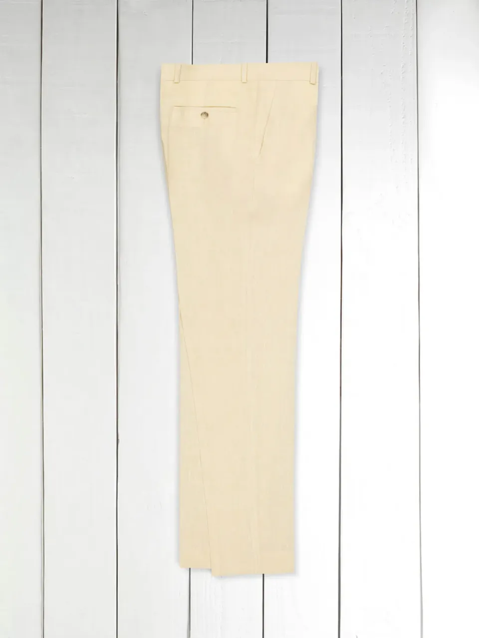 Hollington Siza pantalon lin natural léger coupe italienne