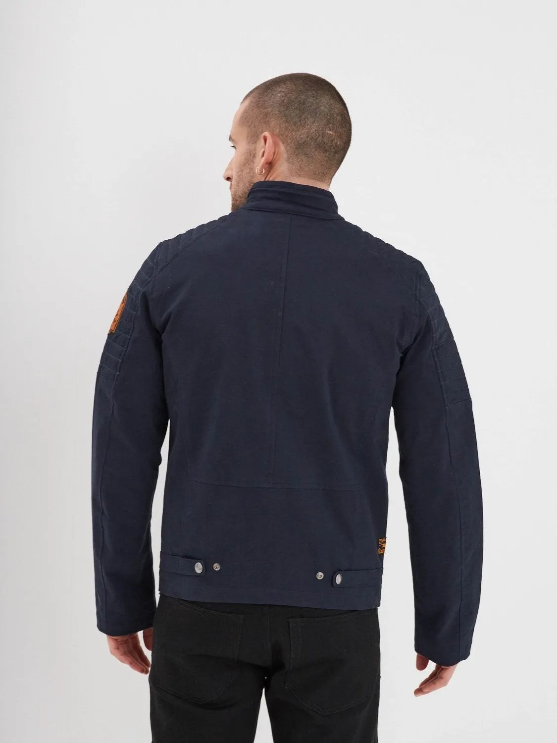 Daytona Bowen veste racing navy coton stretch