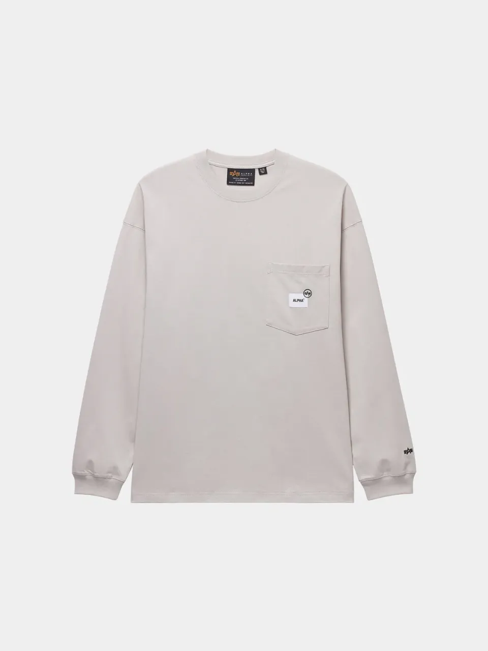 Alpha Industries UNFRM T-shirt Ivoire Poche Coton