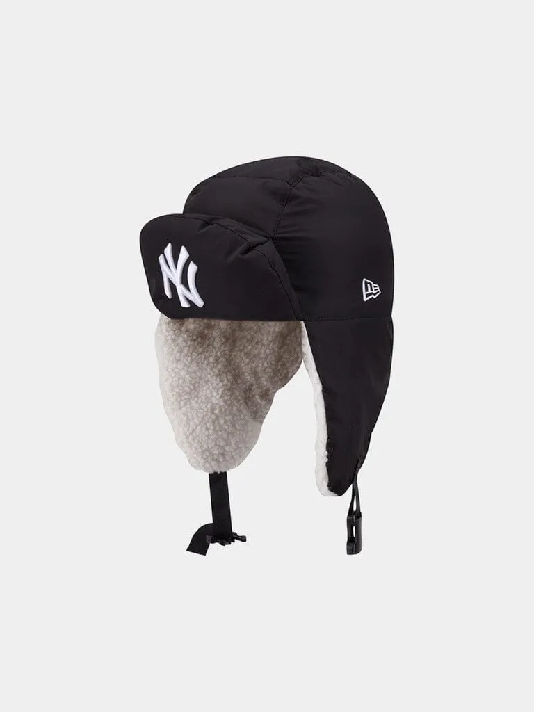 Alpha Industries Yankees Bonnet Trappeur Puffer Noir