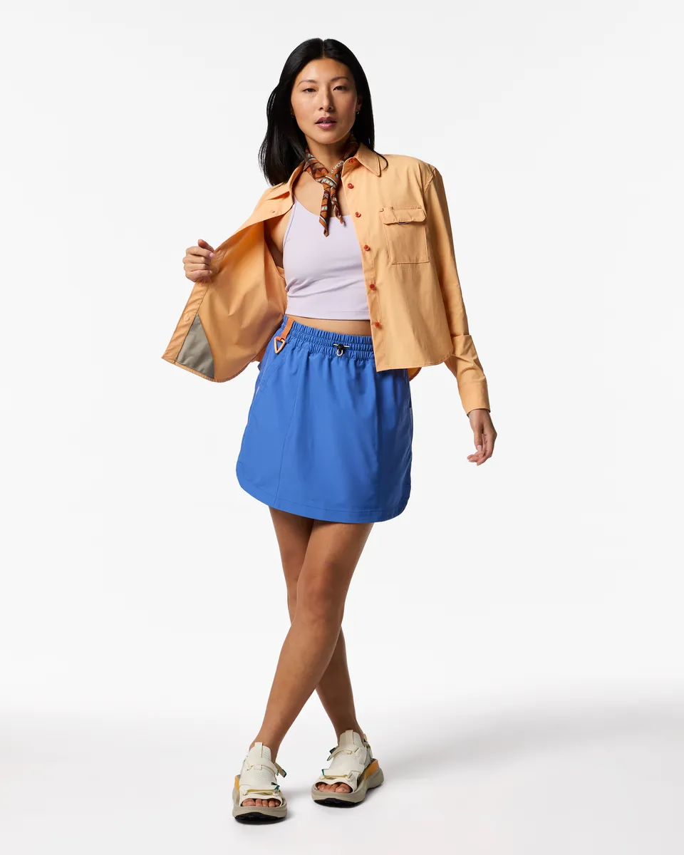Cotopaxi Losdos jupe femme Azure stretch poches