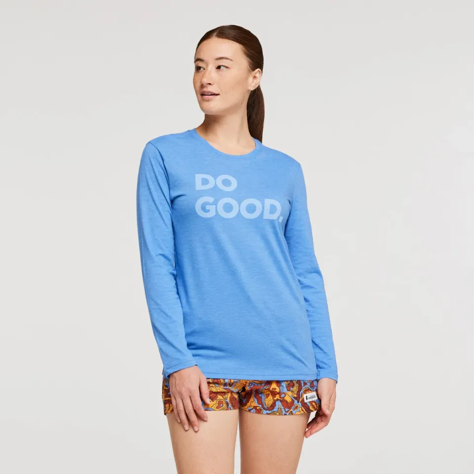 Cotopaxi Do Good t-shirt manches longues femme wine