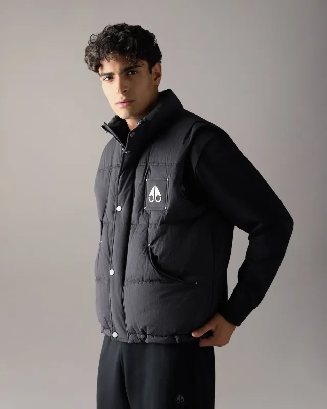 Moose Knuckles Everest Gilet duvet sans manches noir