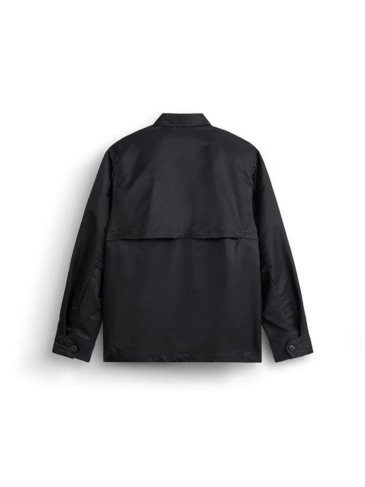 Alpha Industries LS Flight surchemise Charcoal nylon