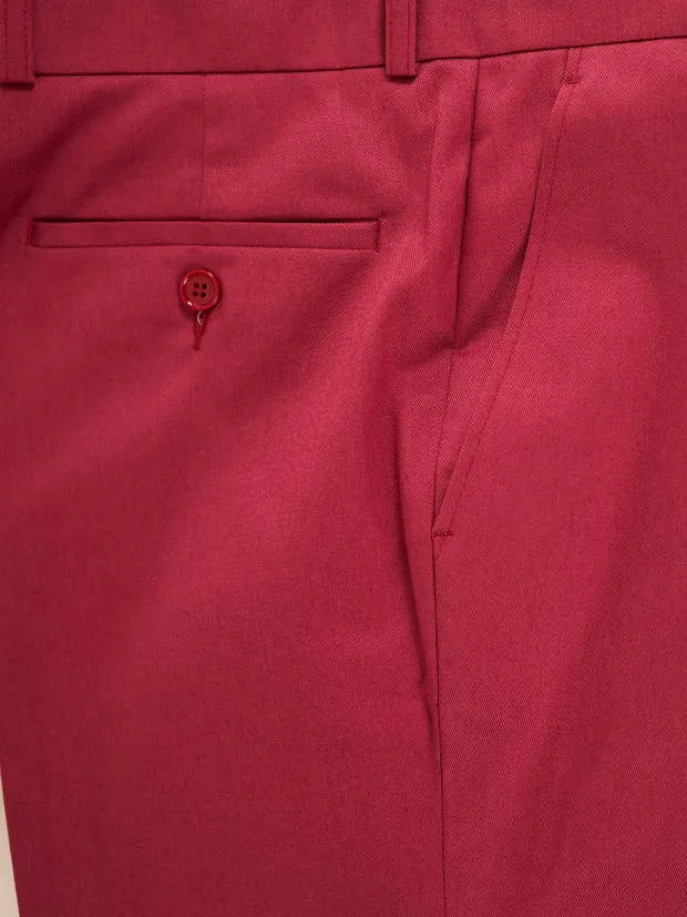 Hollington Siza pantalon twill coton rose poudré été