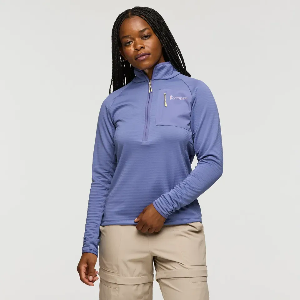 Cotopaxi Otero polaire demi-zip femme Iceberg technique