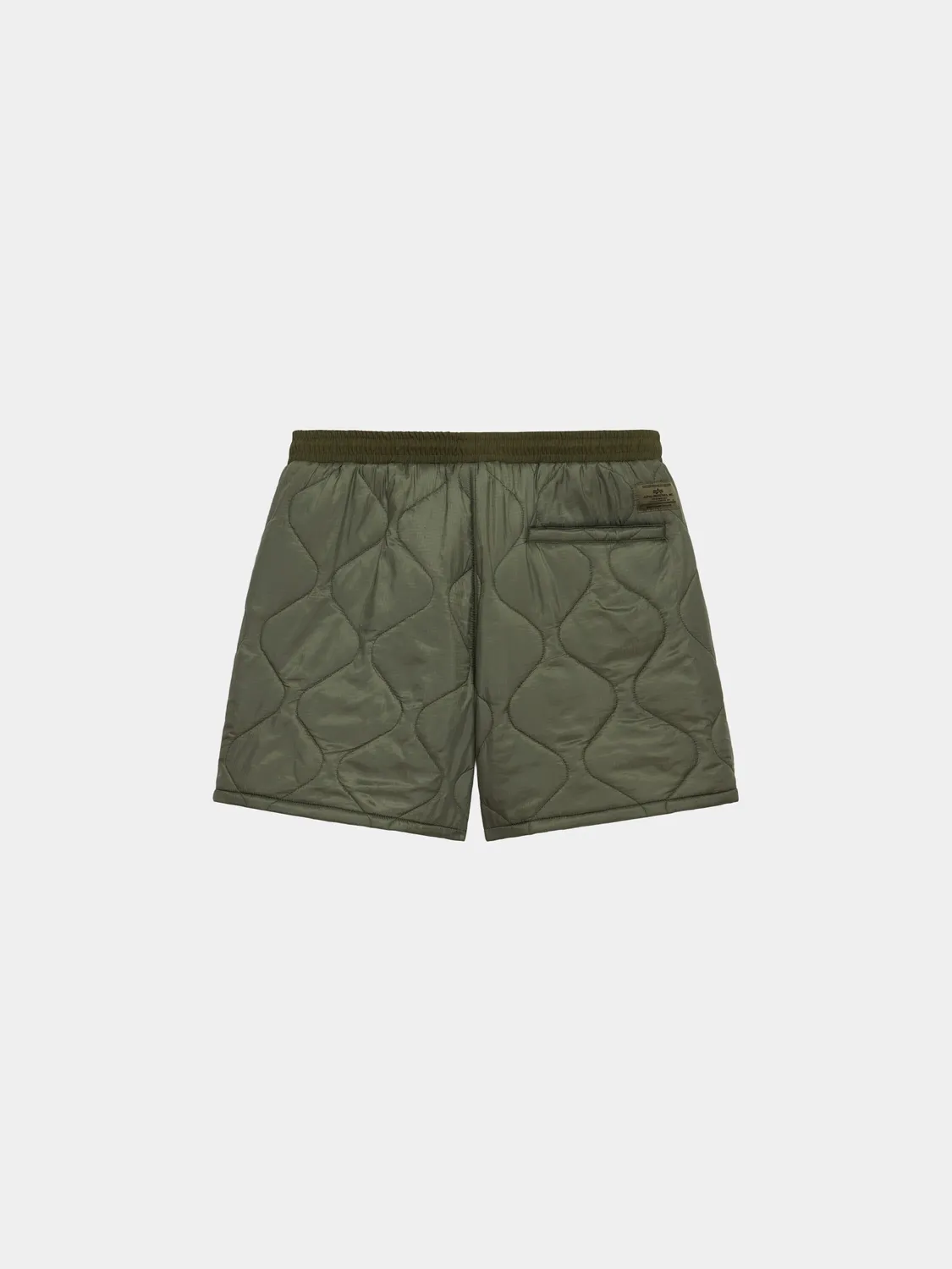 Alpha Industries Relaxed Quilted short nylon vert olive
