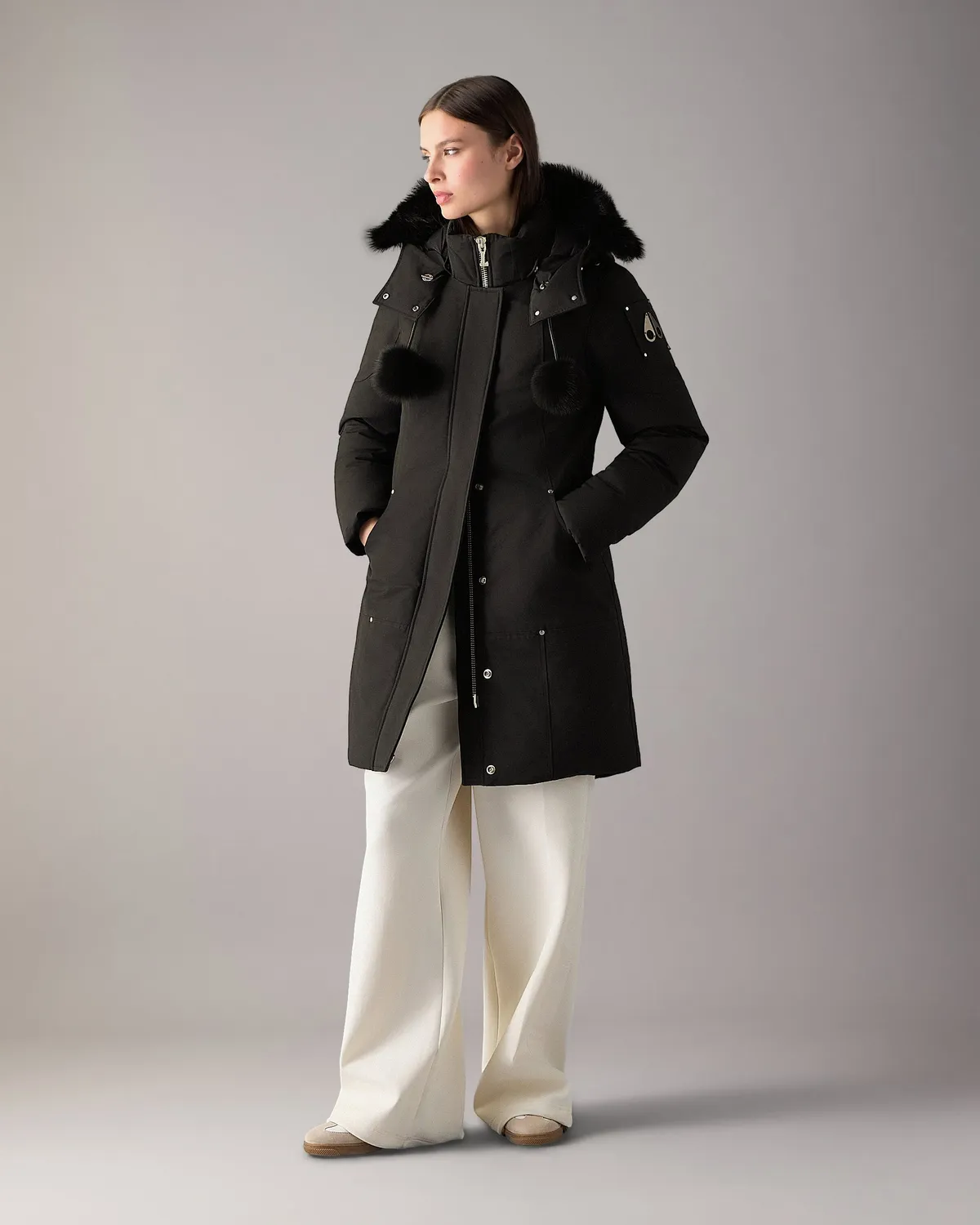 Moose Knuckles Original Stirling parka noire chaude
