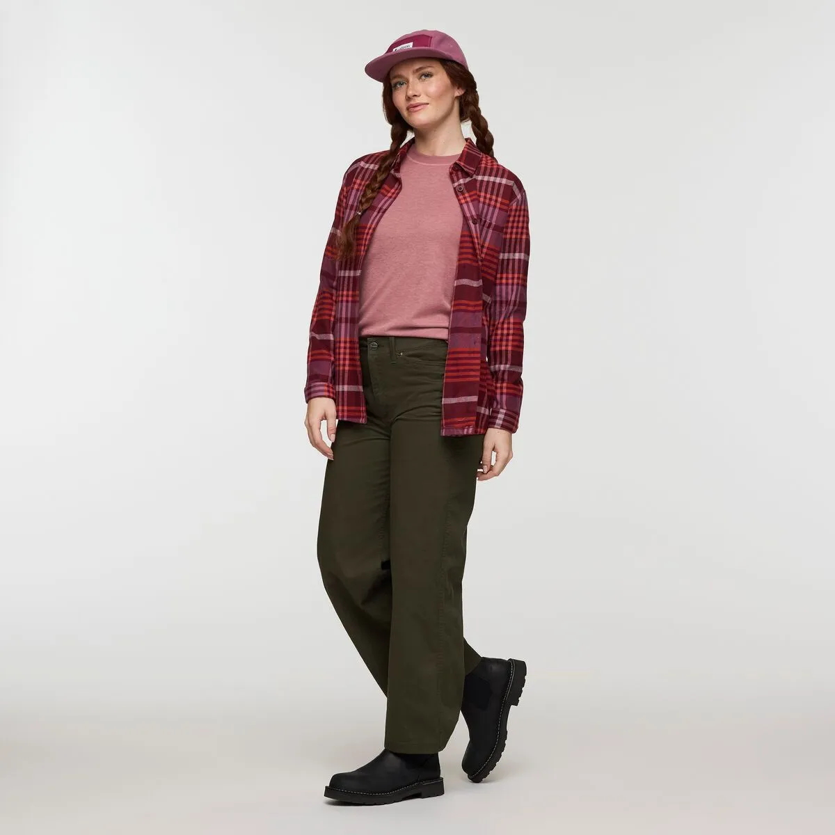 Cotopaxi Quedo Flannel chemise femme Cargo Plaid coton