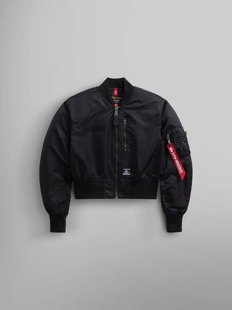 Alpha Industries L-2B Cropped Gen II bomber femme OG-107 Green léger