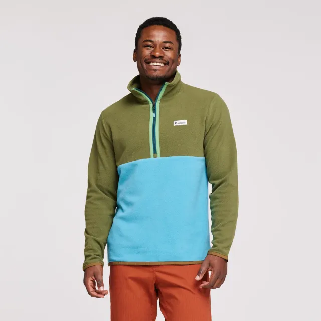 Cotopaxi Amado polaire homme Mezcal Amber demi-zip