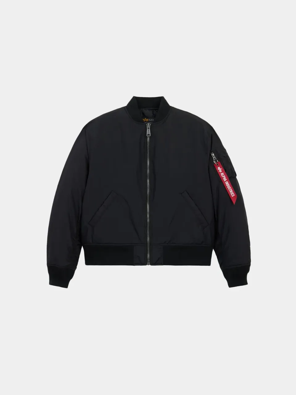 Alpha Industries MA-1 Oxford blouson bomber femme noir