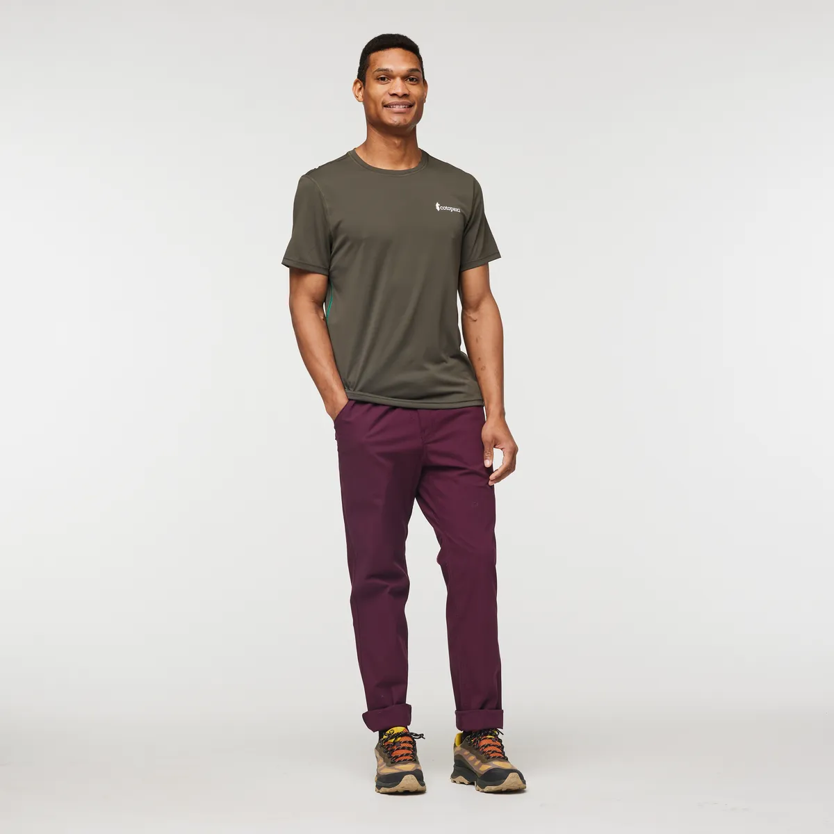 Cotopaxi Fino Tech Tee t-shirt homme Iron respirant