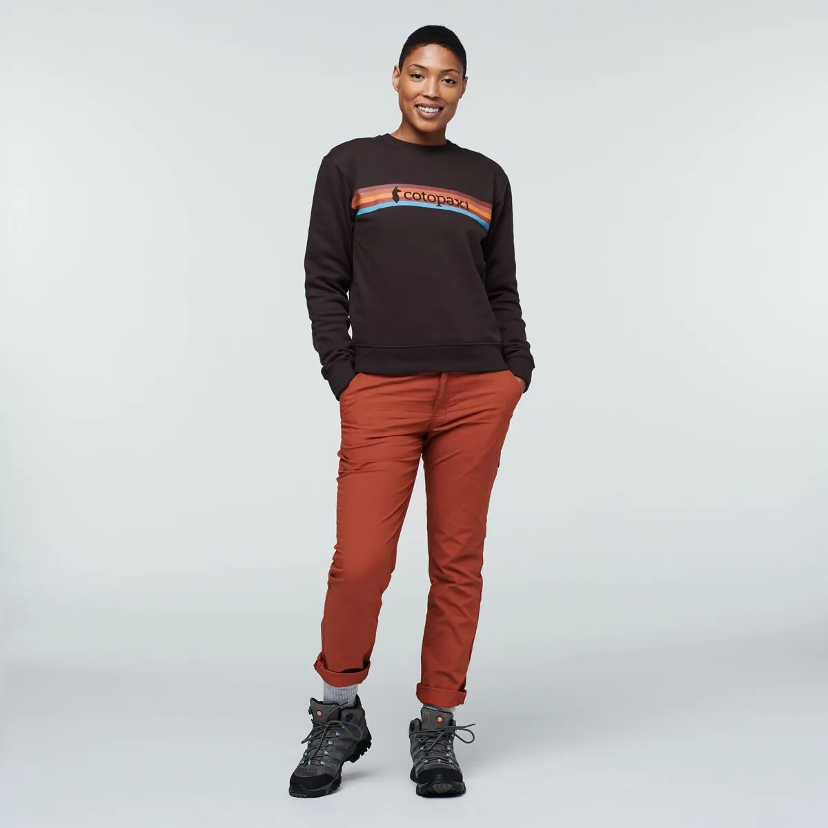 Cotopaxi On The Horizon Crew sweatshirt femme commerce équitable
