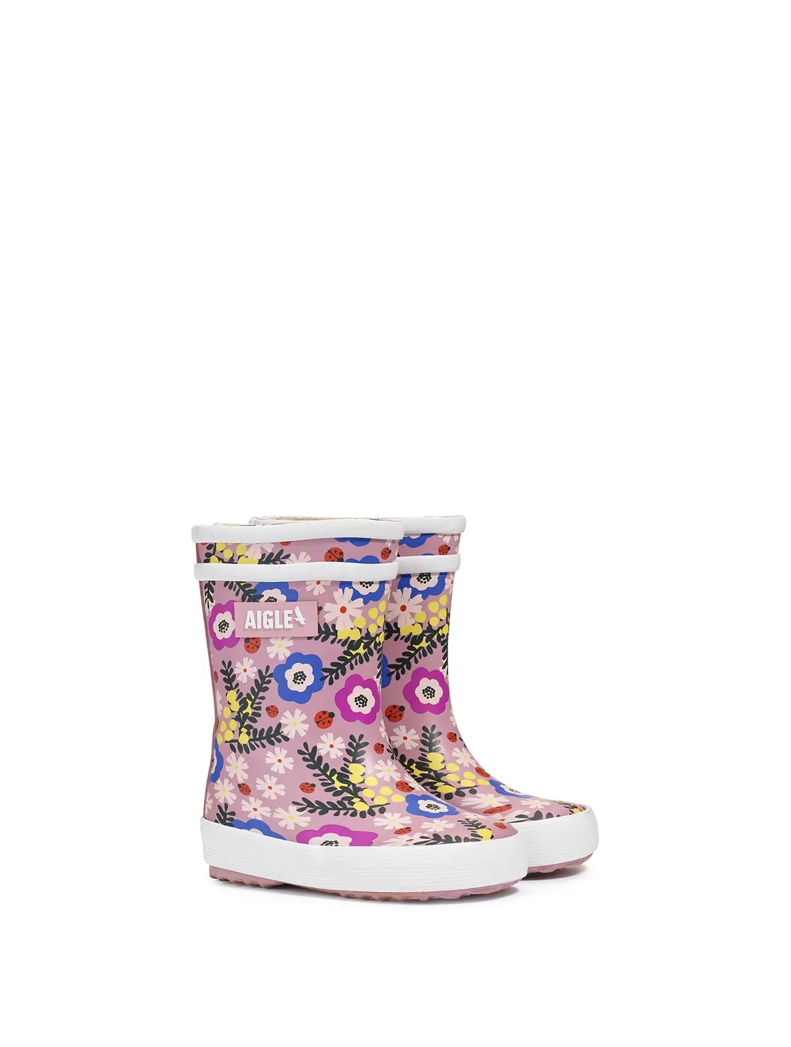 Aigle Baby Flac Play2 botte pluie Flower Power