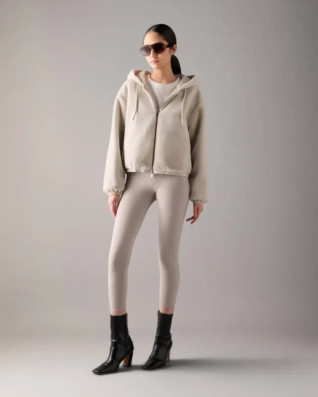 Moose Knuckles Eaton Bunny hoodie réversible monogramme