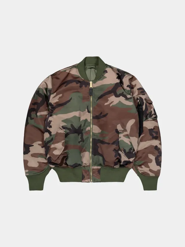 Alpha Industries MA-1 3M Base Camo bomber camouflage