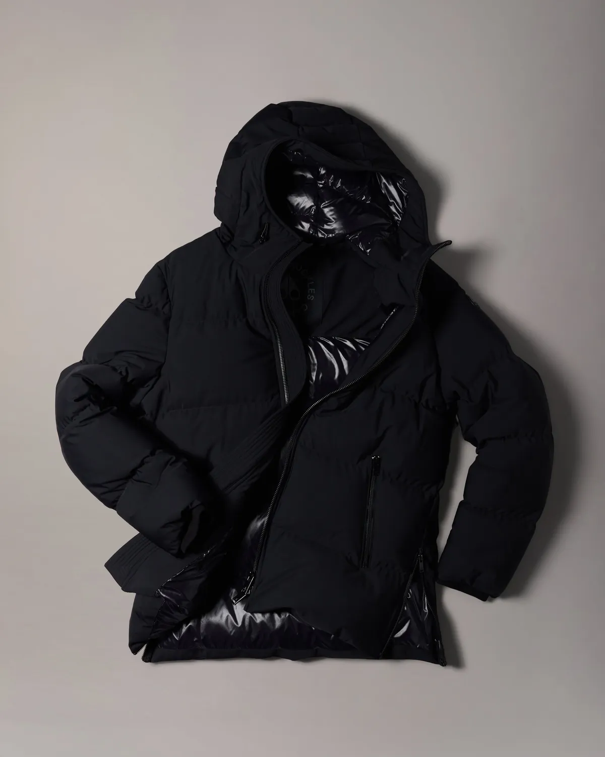 Moose Knuckles Soho 3Q doudoune noire mi-longue