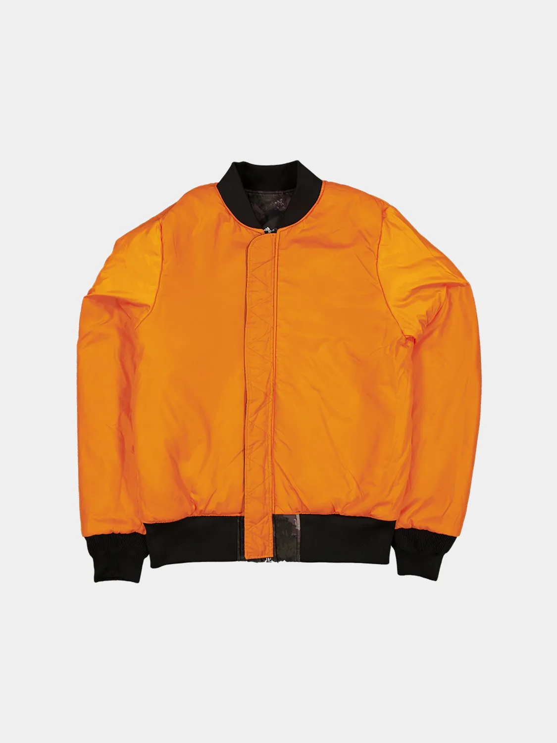 Alpha Industries MA-1 Detroit Red Wings bomber noir camo réversible