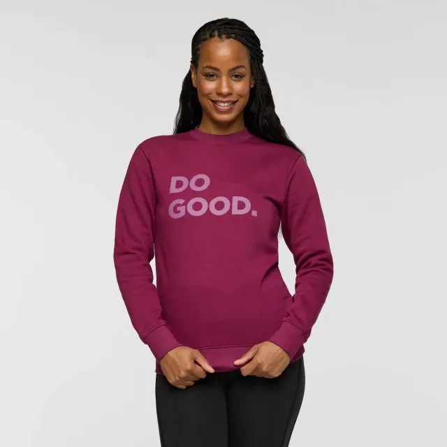 Cotopaxi Do Good sweat femme coton bio confort