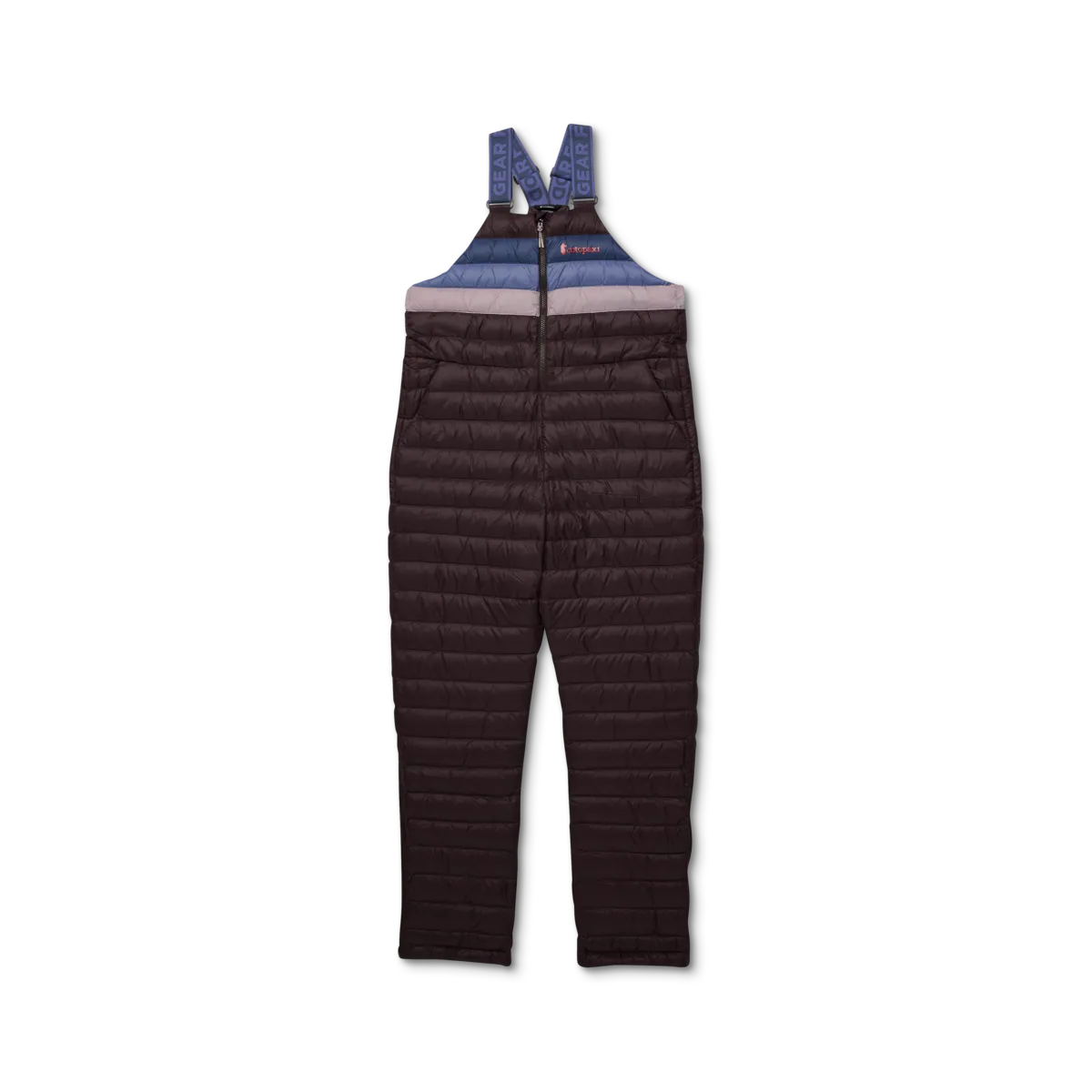 Cotopaxi Fuego Down Overall salopette femme Fjord Stripes duvet