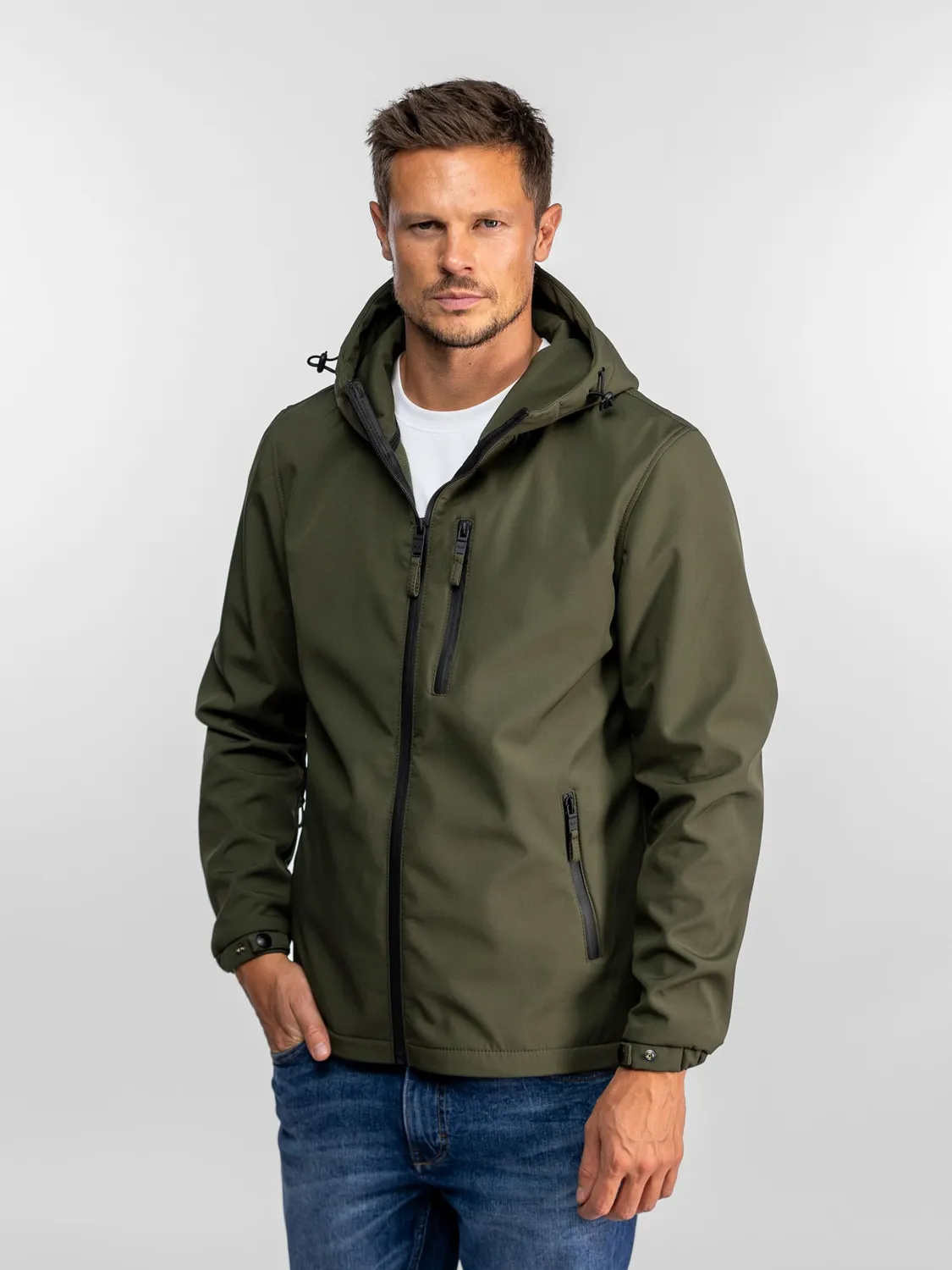 Daytona Rominson veste softshell homme noir déperlante