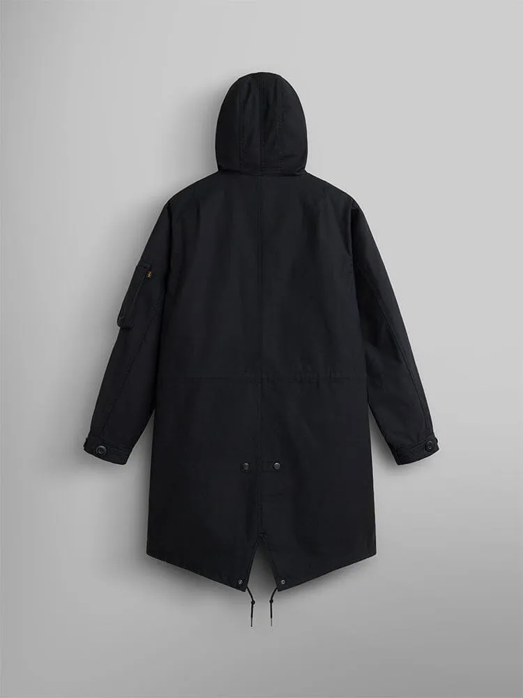 Alpha Industries M-59 Fishtail Mod parka noir coton