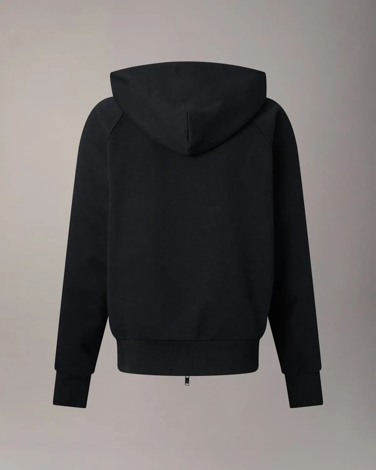 Moose Knuckles Yul Zip-Up hoodie noir coton