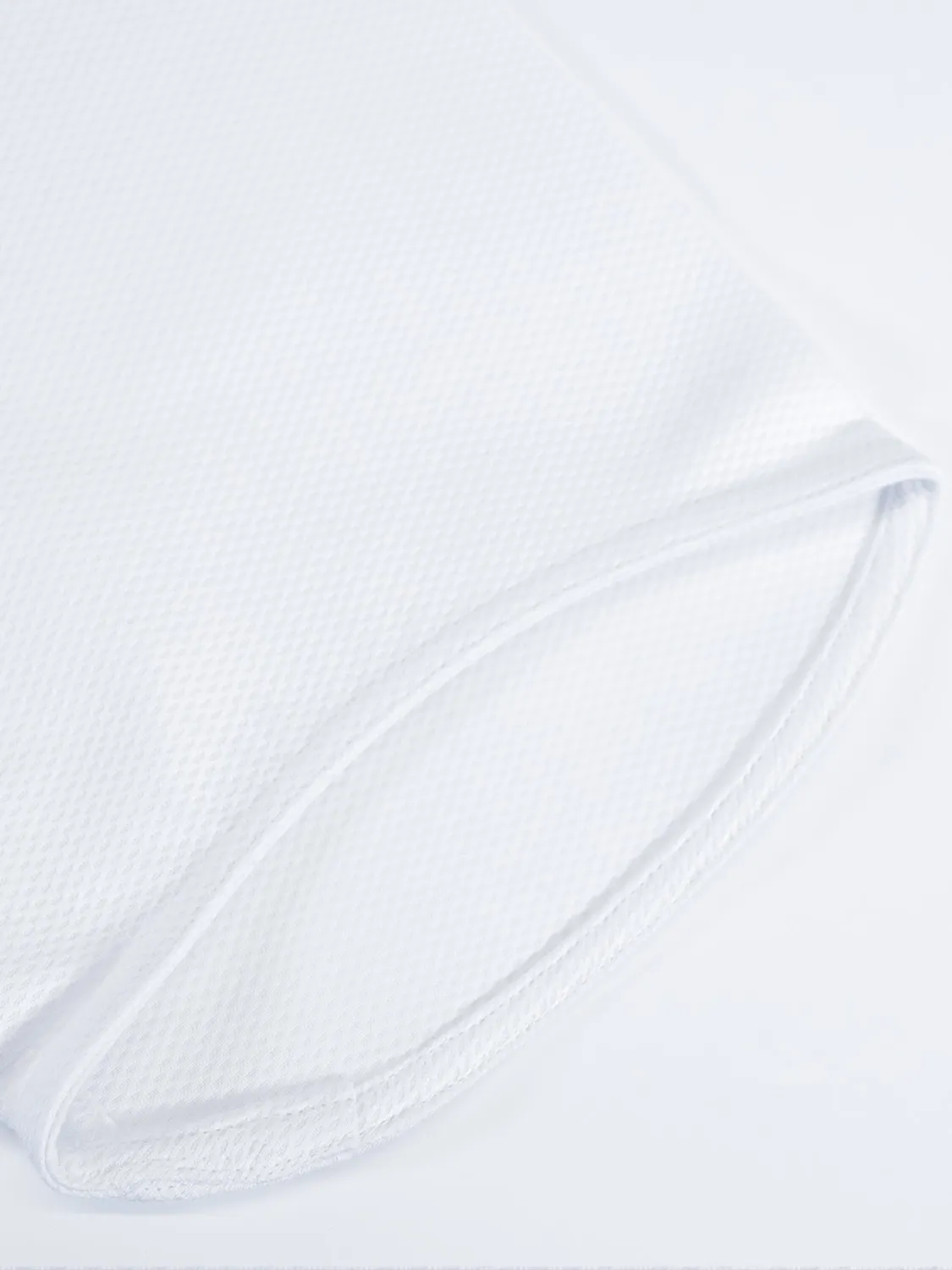 Hollington Deauville chemise coton blanc col mao S-3XL