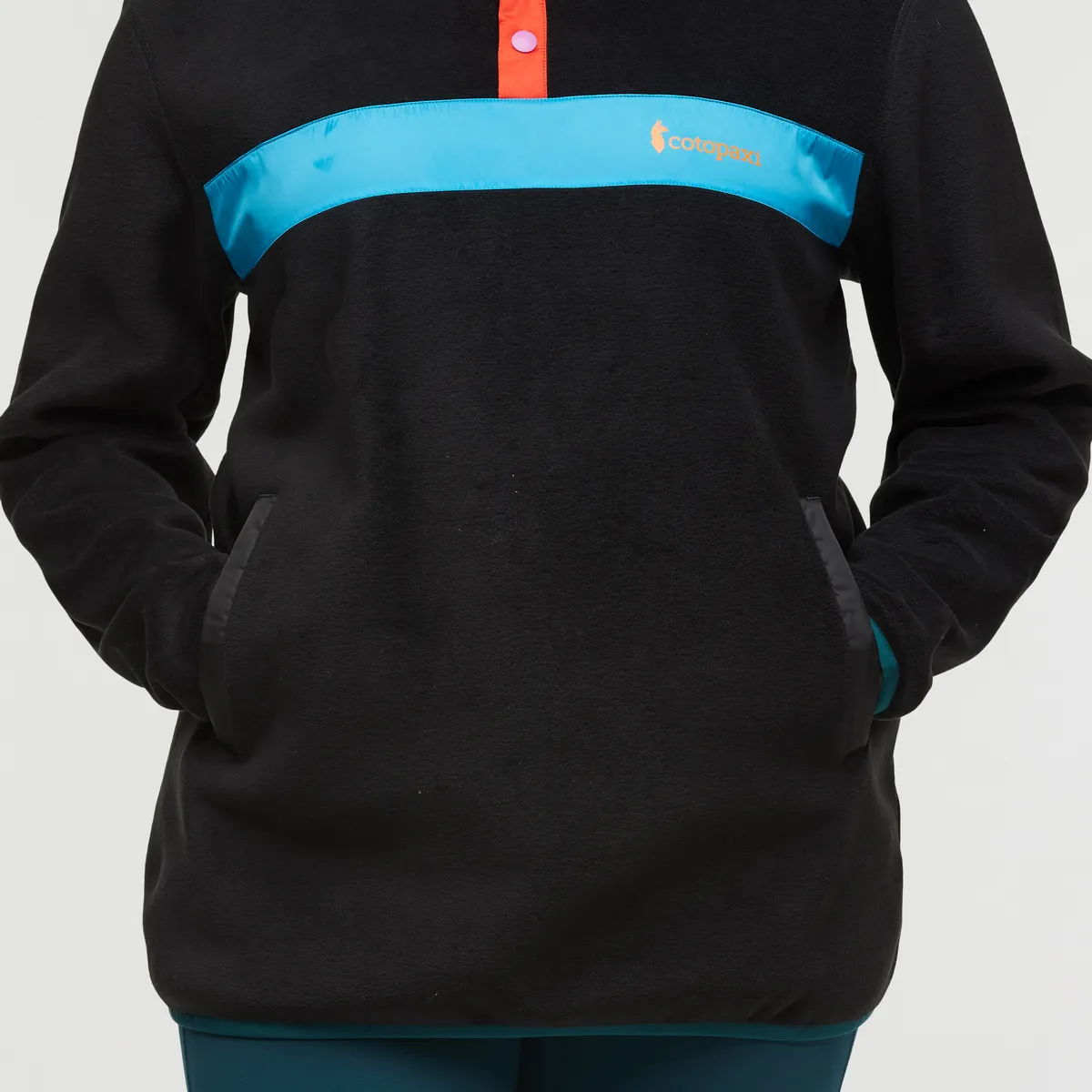 Cotopaxi Teca Fleece Pullover polaire femme Water Slide boutons